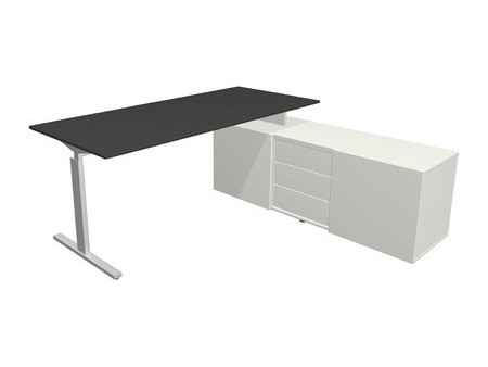 kerkmann Bureau complet 'Form 2', gris clair