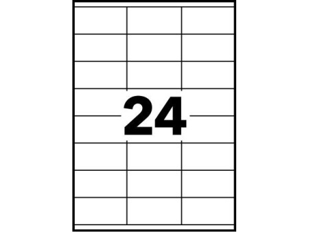 AVERY Etiquette pour photocopieur, 70 x 35 mm, blanc