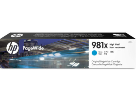 hp Encre hp 981X pour Pagewide Color 556dn, cyan