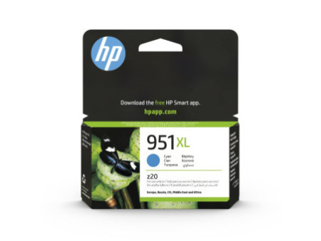 hp Encre hp 951XL pour OfficeJet Pro 8100, cyan