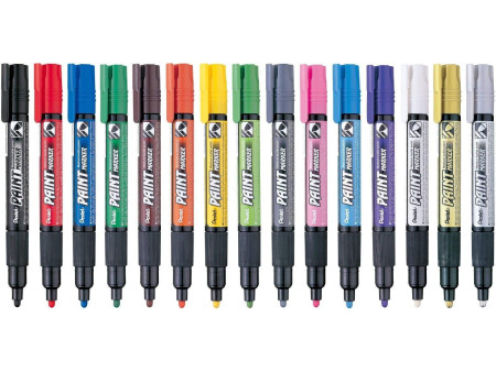 Pentel Marqueur laque PAINT MARKER MMP20, rouge