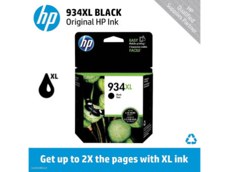 hp Encre hp 934XL pour OfficeJet Pro 6230, noir