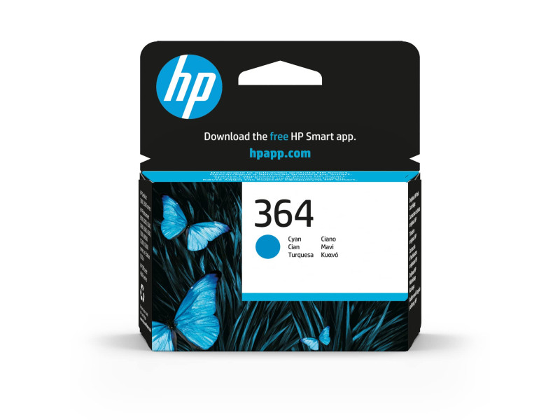 hp Encre hp 364 pour PhotoSmart C5380, cyan