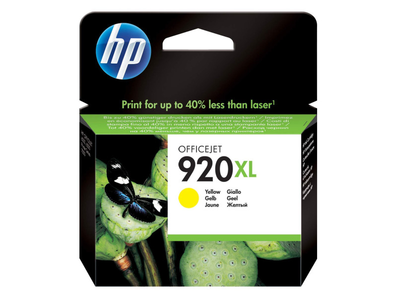hp Encre hp 920XL pour OfficeJet 6000, jaune