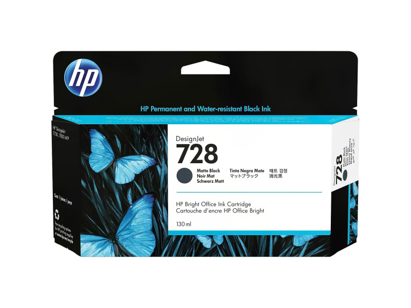 hp Encre hp 728 pour DesignJet T730, noir