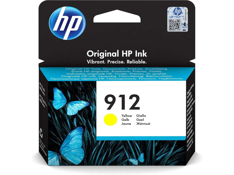 hp Encre hp 912 pour OfficeJet 8012, jaune