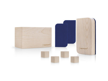 magnetoplan Set d'accessoires pour tableau Wood Series