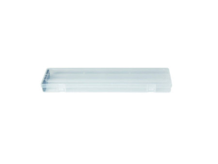 deflecto Plumier avec couvercle, transparent