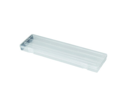 deflecto Plumier avec couvercle, transparent