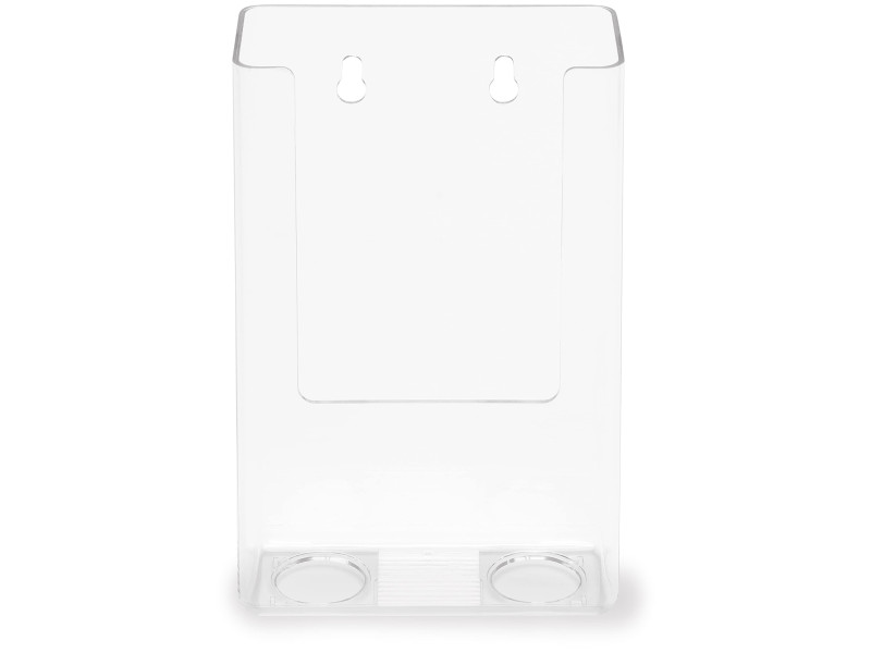 deflecto Bloc d'acrylique, 75 x 75 x 50 mm, transparent