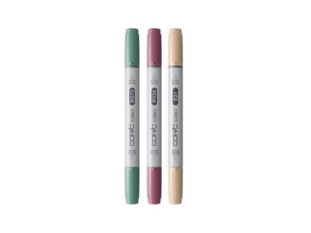 COPIC Marqueur ciao, set de 3 'Vibrant Palette'