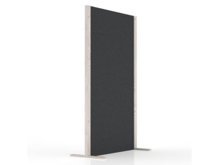 magnetoplan Cloison acoustique Wood Series, single, gris