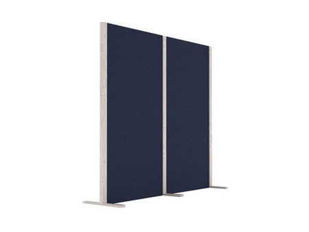 magnetoplan Cloison acoustique Wood Series, double, gris