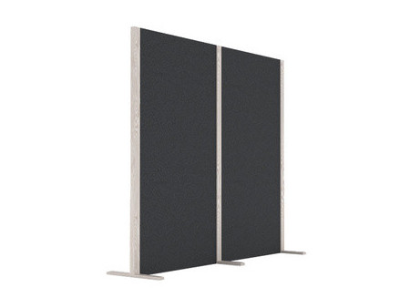 magnetoplan Cloison acoustique Wood Series, double, bleu