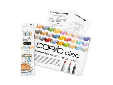 COPIC Marqueur ciao 'LAYER & MIX Starter Set', Cozy