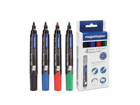 magnetoplan Marqueur pour tableau blanc et chevalet PRO+