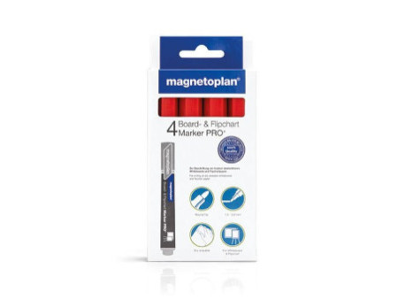magnetoplan Marqueur pour tableau blanc et chevalet PRO+