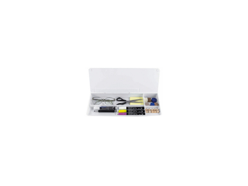 magnetoplan Organiseur de bureau Glasboard, blanc