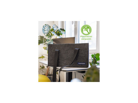 magnetoplan Sacoche en feutre Desk Sharing Bag, anthracite