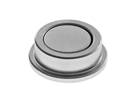 magnetoplan Aimant néodyme Discofix 'forte', 25 mm, argent