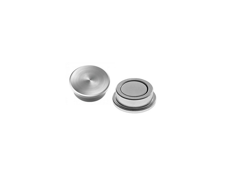 magnetoplan Aimant néodyme Discofix 'forte', 30 mm, argent