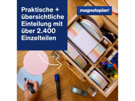 magnetoplan Mallette de présentation Wood Series