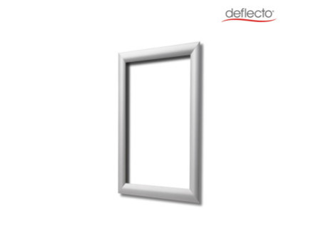 deflecto Cadre photo/affiche, A2, argent anodisé