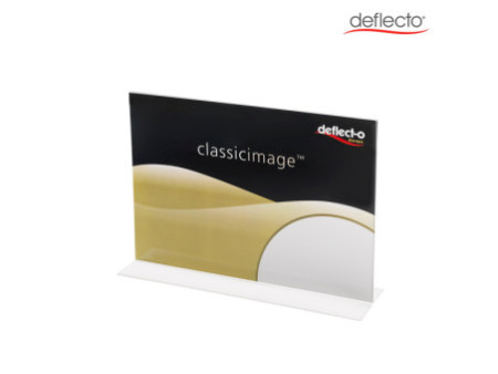 deflecto Porte-visuel, A4 paysage, droit