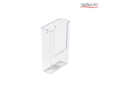 deflecto Porte-brochures, dos plat, 1/3 A4 portrait