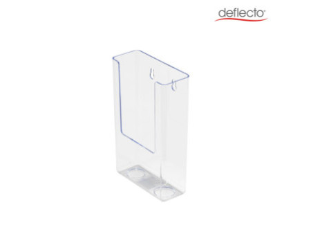 deflecto Porte-brochures, dos plat, 1/3 A4 portrait