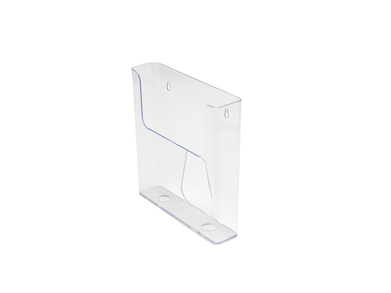 deflecto Porte-brochures, dos plat, A5 portrait, transparent