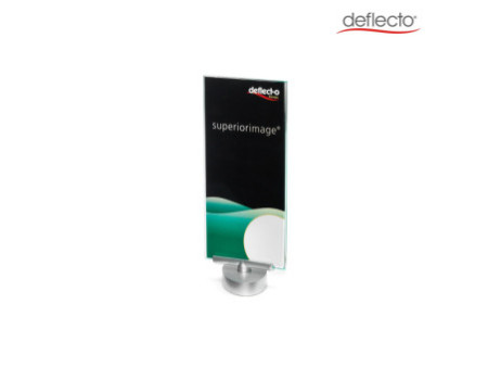 deflecto Porte-visuel 'Swivel', 1/3 A4 portrait, pivotant