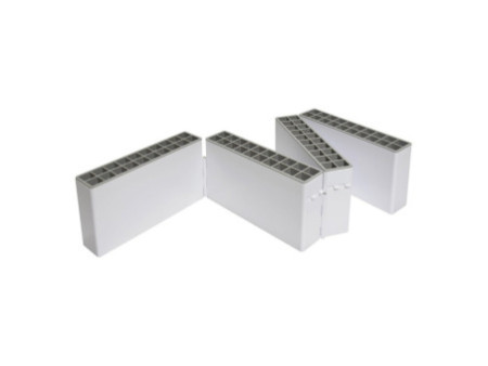 deflecto Boîte de rangement pour marqueurs 'Accordéon',blanc