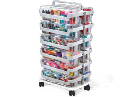 deflecto Système de rangement Caddy Organizer, blanc