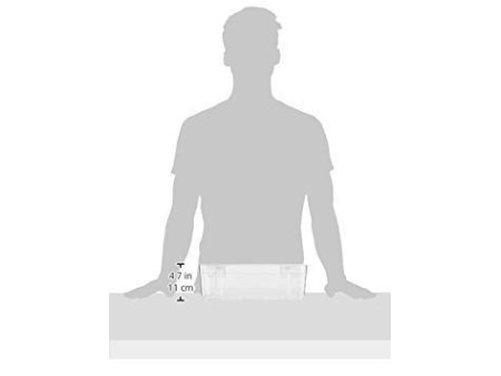 deflecto Boîte de rangement pour Caddy Organizer, large