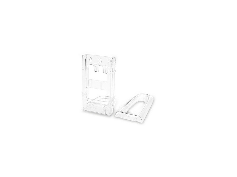 deflecto Socle pour porte-brochures Lit-Loc, transparent