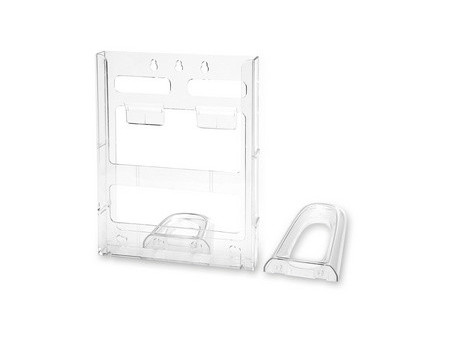 deflecto Socle pour porte-brochures Lit-Loc, transparent