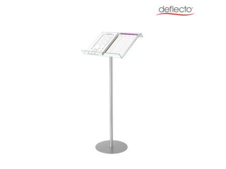 deflecto Pupitre, transparent/argent