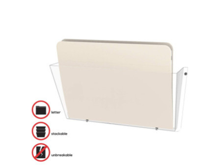 deflecto Porte-brochures mural 'DocuPocket', A4 paysage