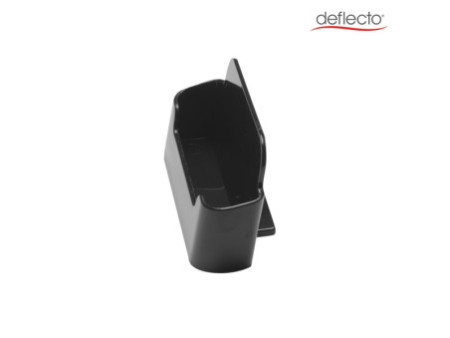 deflecto Porte-cartes de visite, 1 compartiment, noir