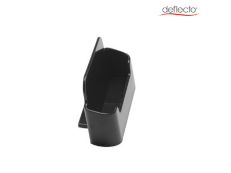 deflecto Porte-cartes de visite, 1 compartiment, noir