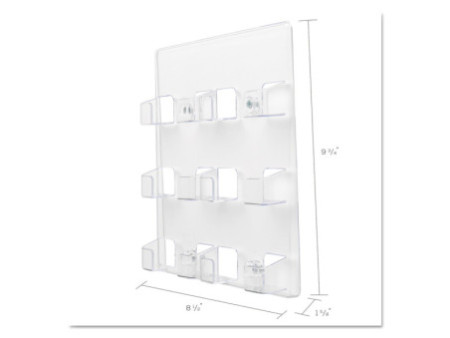 deflecto Porte-cartes de visite pour montage mural