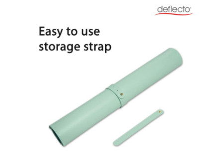 deflecto Sous-main, 1.200 x 600 mm, menthe/rose