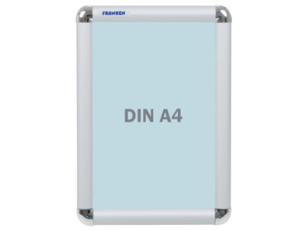 FRANKEN Cadre porte-affiches A4, largeur du cadre: 25 mm