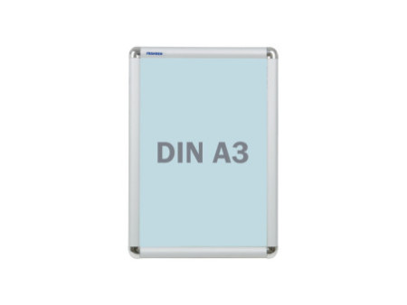 FRANKEN Cadre porte-affiches A3, largeur du cadre: 25 mm