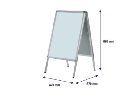 FRANKEN Panneau d'affichage 'Standard', A2, 420 x 594 mm