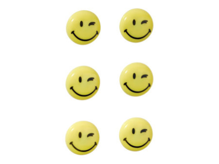 FRANKEN Aimant de fixation 'Happy', force adhésive: 800 g