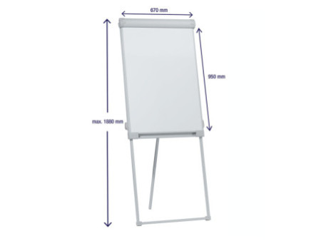 FRANKEN Chevalet de conférence PRO Standard, 670 x 950 mm