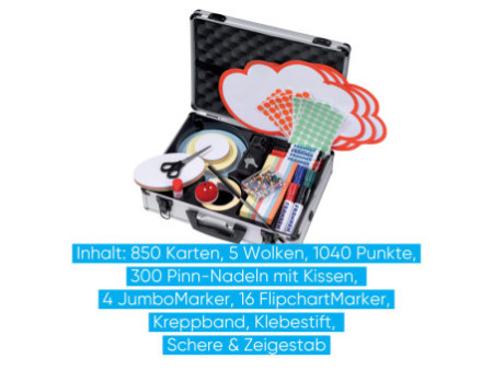 FRANKEN Valise de présentation KOMPAKT,2100 pièces,aluminium