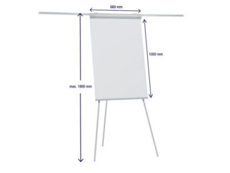 FRANKEN Chevalet de conférence 'ECO Standard',680 x 1.050 mm
